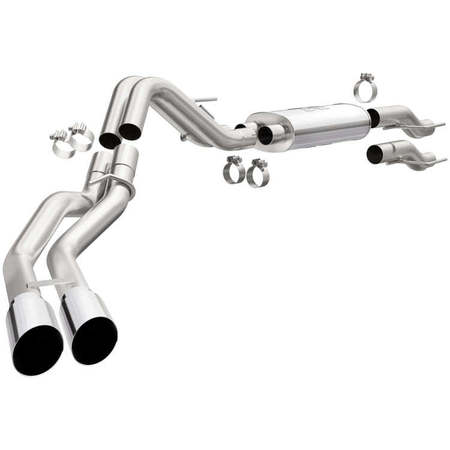 MAGNAFLOW EXHAUST SYSTEMS 15-C F150 CATBACK EXHAUST SYSTEM (DOES NOT FIT RAPTOR OR HYBRID) 19565